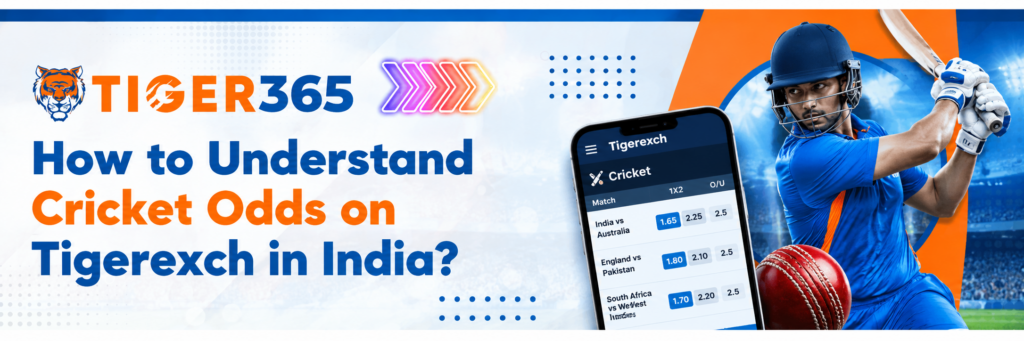 How to Understand Cricket Odds on Tigerexch in India